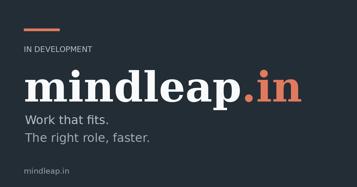 Link preview image for mindleap.in